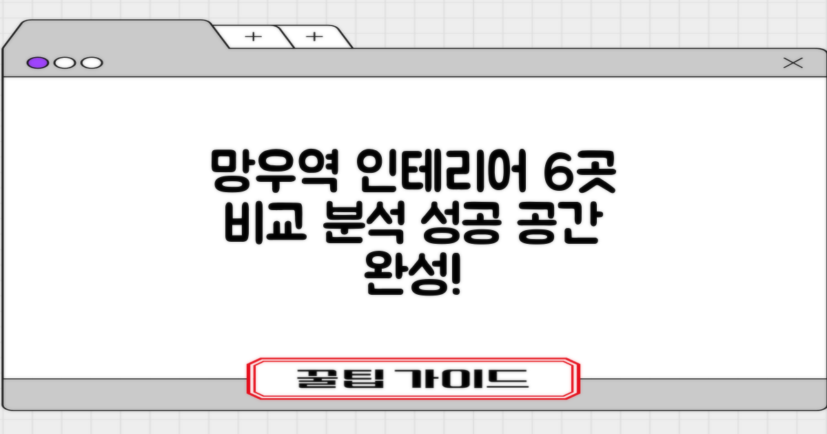 2024년 망우역 인테리어 업체 6곳, 성공적인 공간 완성을 위한 비교 분석