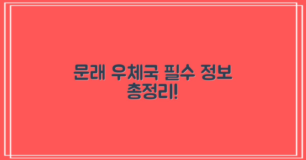 문래 우편취급국 기본 안내