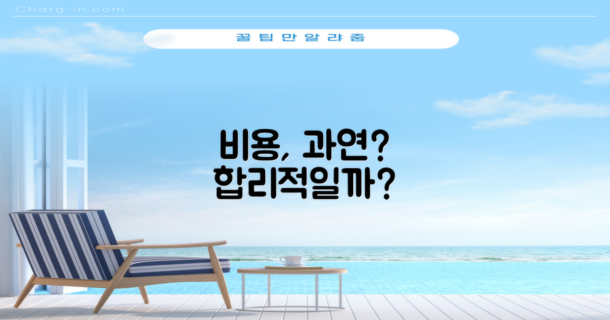 비용, 정말 합리적일까?